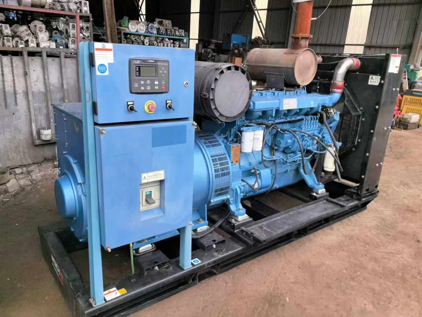 旅顺口500kW 柴油发电机组可带动设备功率的计算公式是什么？